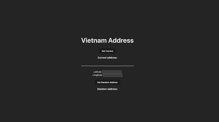 Get Address no Google API